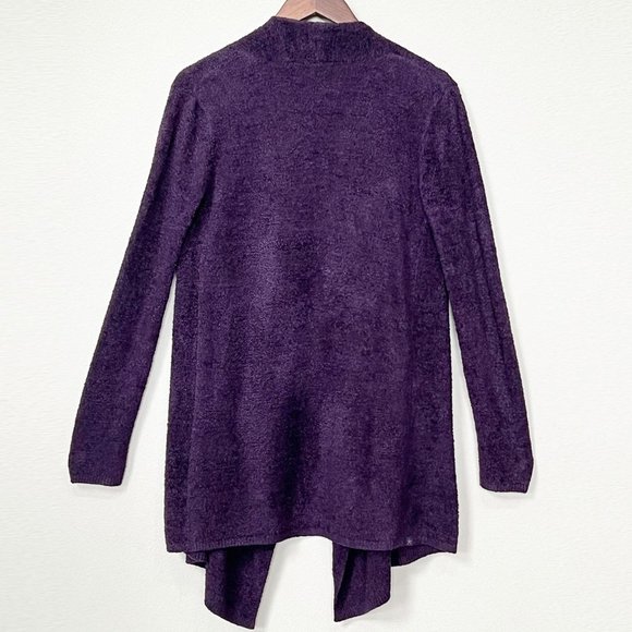 Barefoot Dreams Bamboo Cozy Chic Lite Calypso Wrap Cardigan Purple Size S/M $110 - Picture 9 of 15